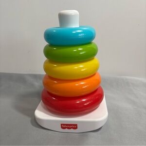 Fisher-Price Stacking Rings Toy – Classic Baby/Toddler Toy – Used – Complete